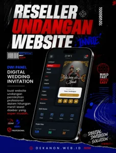 DWI PANEL Reseller Digital Wedding Invitation