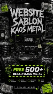 Jasa Pembuatan Website Sablon Kaos Metal