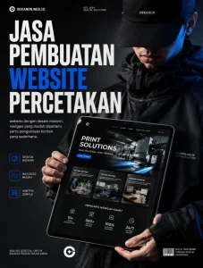 Jasa Pembuatan Website Percetakan