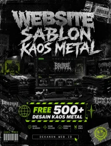 Jasa Pembuatan Website Sablon Kaos Metal