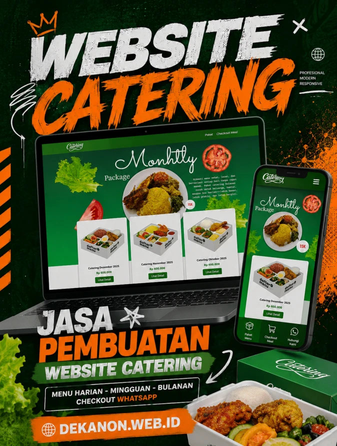 Jasa Pembuatan Wesbsite Catering