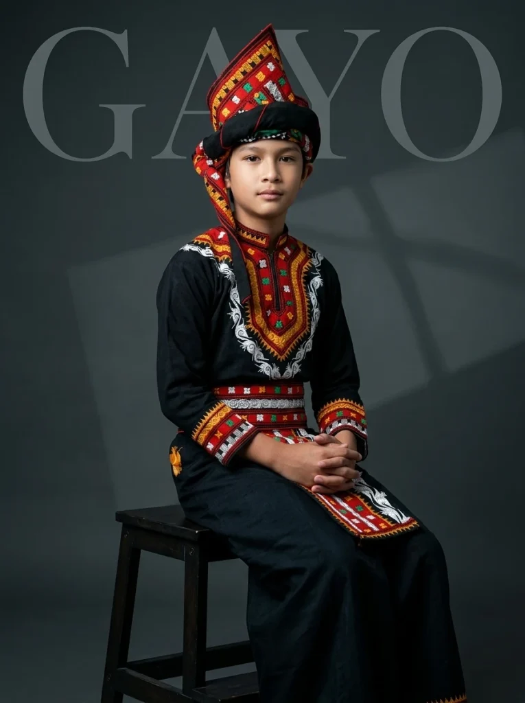 Contoh Pakaian Adat Gayo Anak 16