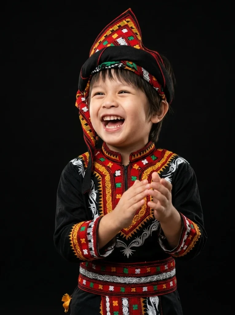 Pakaian Adat Gayo Anak 9