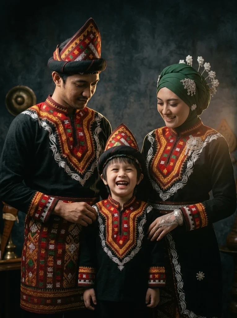 Foto Pakaian Adat Keluarga Gayo 4