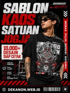 Sablon Kaos Satuan Jogja Kaos Web ID