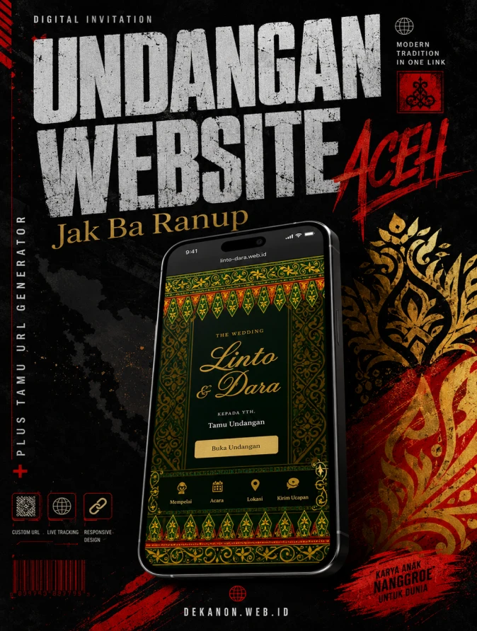 Undangan Website Aceh – Jak Ba Ranup