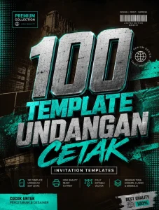 100 Template Undangan Cetak Gratis
