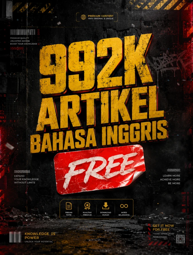992K Artikel Bahasa Inggris