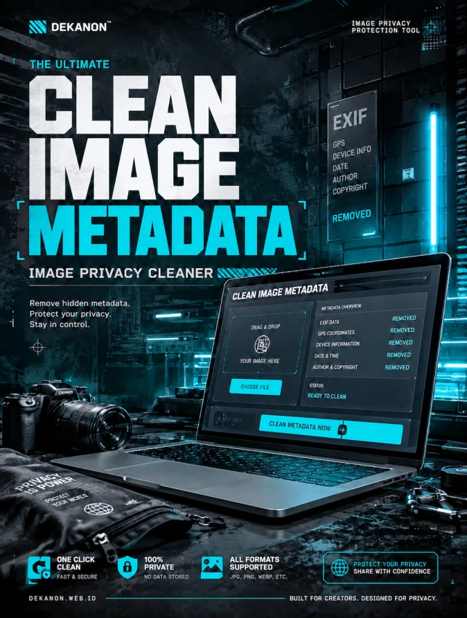 Clean Image Metadata - Image Privacy Cleaner