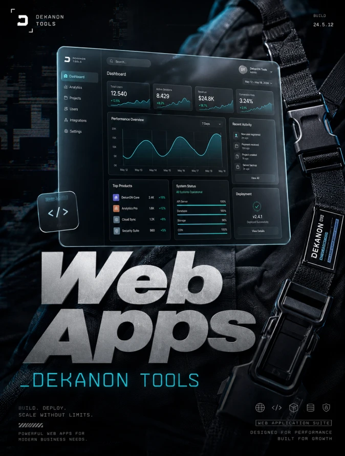DekaNon Tools Web Apps