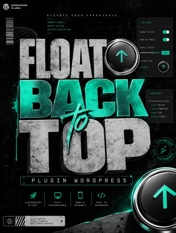Float Back To Top Plugin