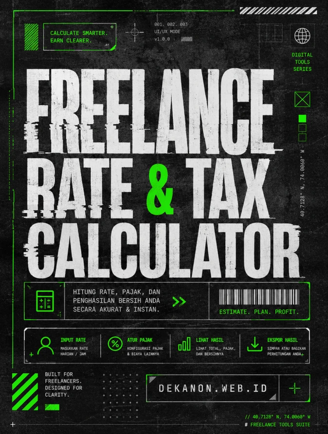 Freelance Rate & Tax Calculator