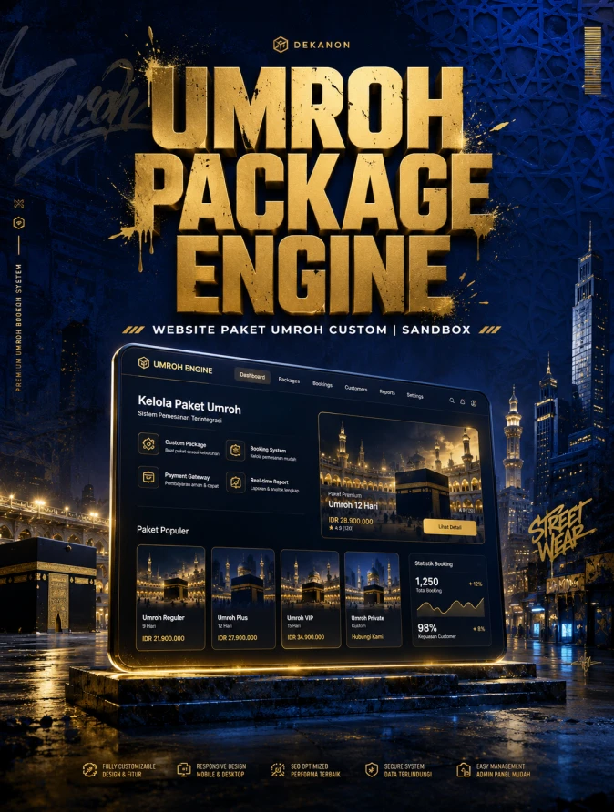 Umroh Package Engine Website Paket Umroh Custom