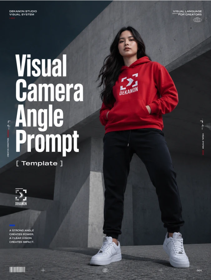 Visual Camera Angle Prompt [ Template ]