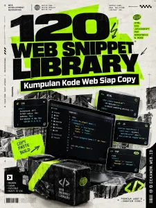 120 Web Snippet Library: Kumpulan Kode Web Siap Copy