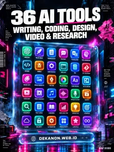 36 AI Tools Terbaik Writing, Coding, Design, Video & Research