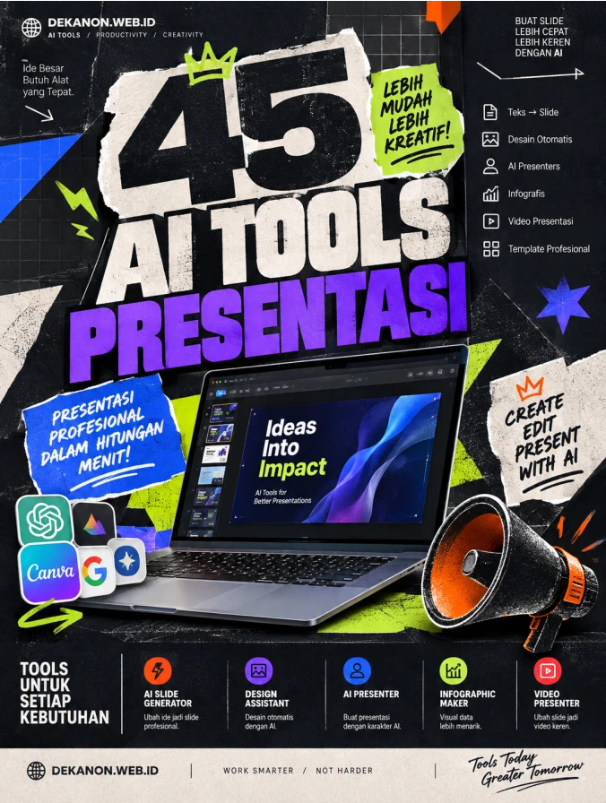 45 AI Tools untuk Membuat Presentasi dalam Hitungan Menit