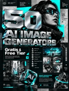 50 AI Image Generators Gratis & Free Tier yang Bisa Kamu Coba