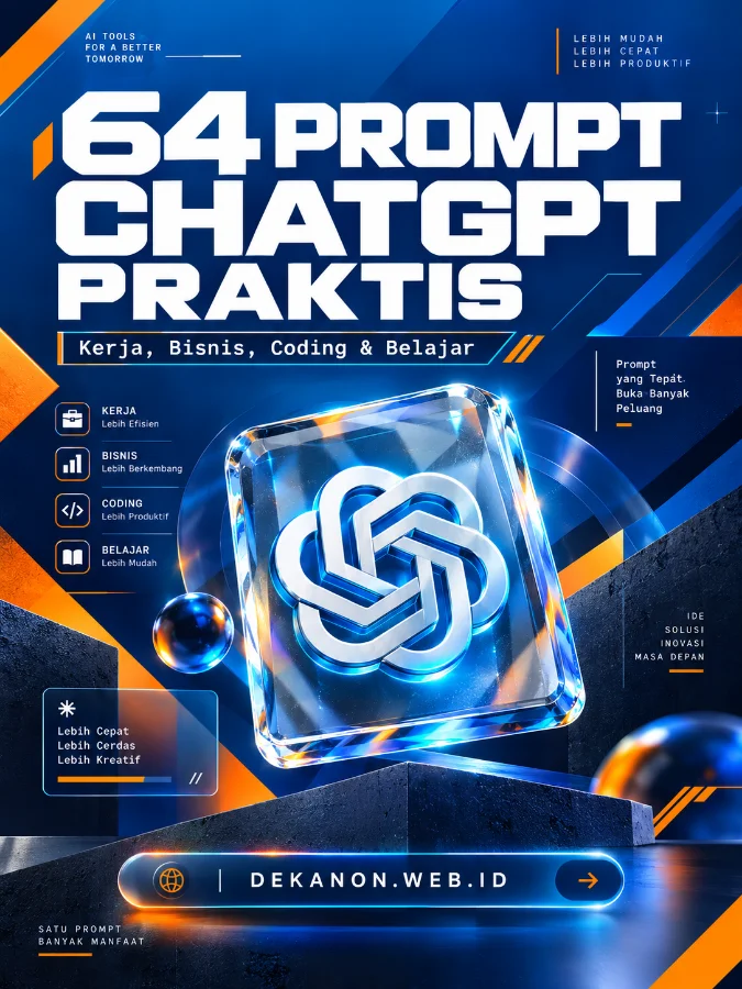 64 Prompt ChatGPT Praktis untuk Kerja, Bisnis, Coding & Belajar