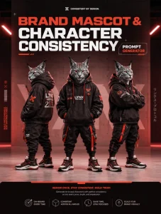 Brand Mascot & Character Consistency Generator