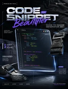 Code Snippet Beautifier | Code-to-Image