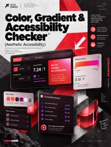 Color, Gradient & Accessibility Checker