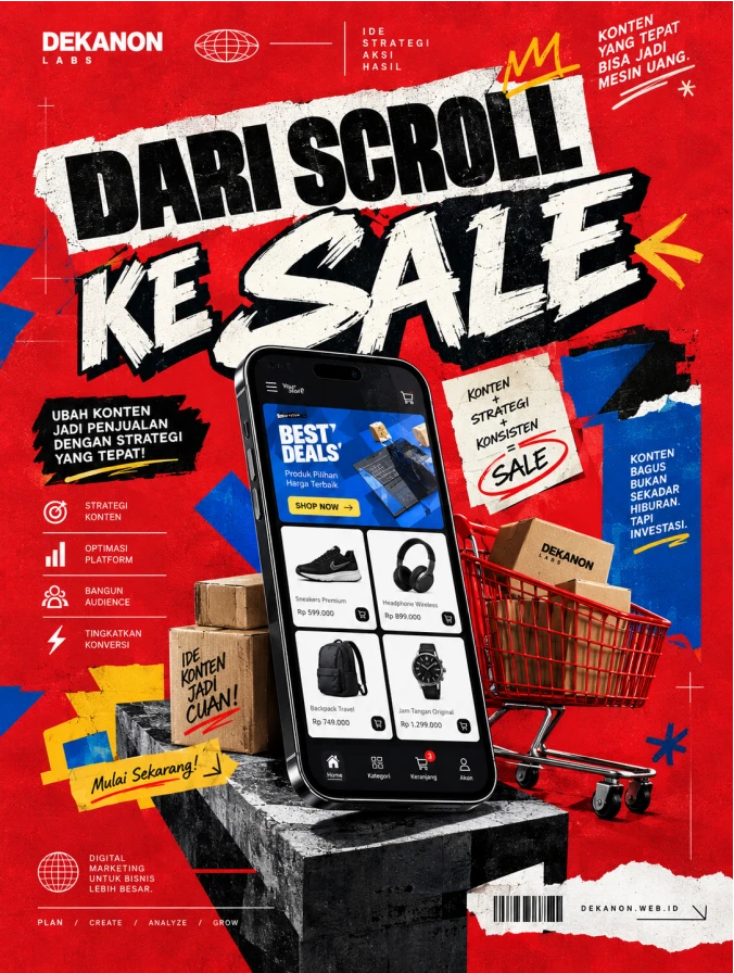 Dari Scroll ke Sale Mengubah Konten Menjadi Peluang Penjualan