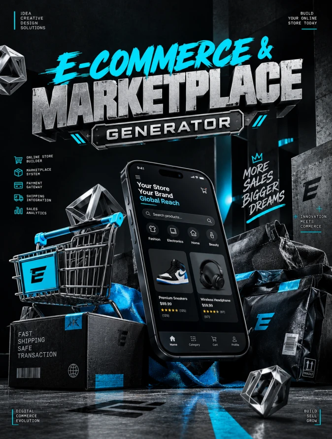 E-Commerce & Marketplace Banner Generator