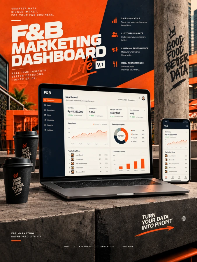 F&B Marketing Dashboard – Lite V.1
