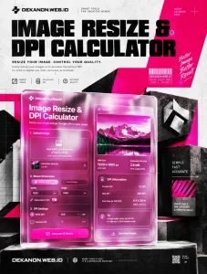 Image Resize & DPI Calculator — Resize Gambar dan Hitung Ukuran Cetak