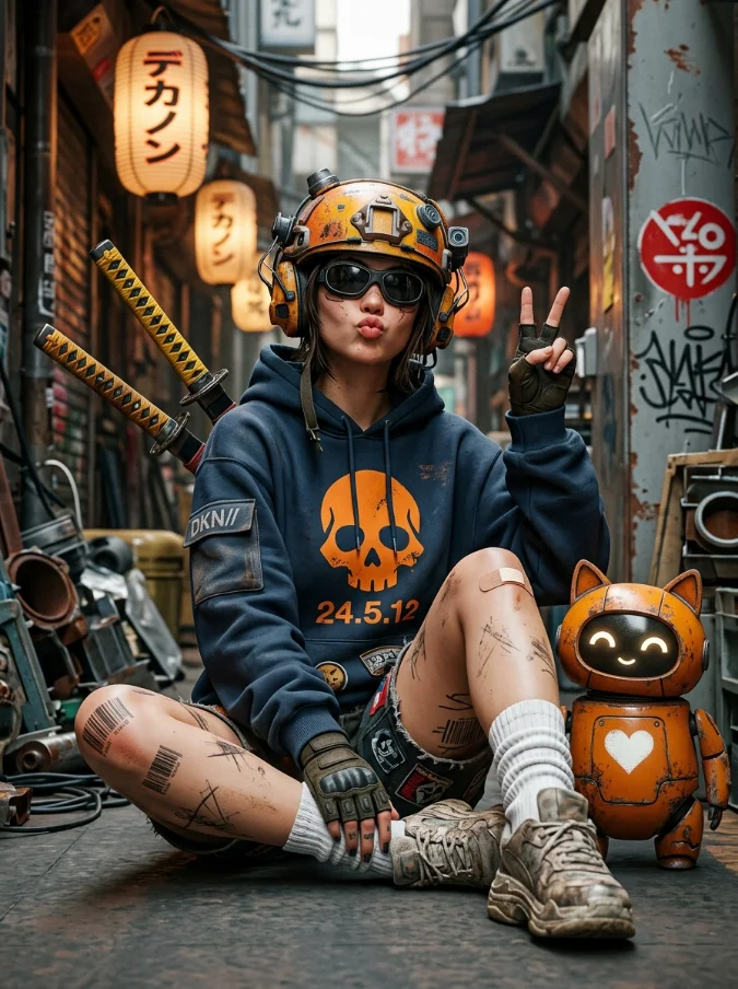 cyberpunk scavenger