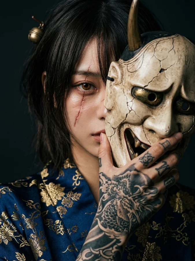 Hannya mask
