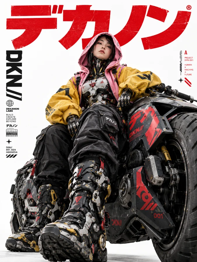 Cybernetic Female Pilot