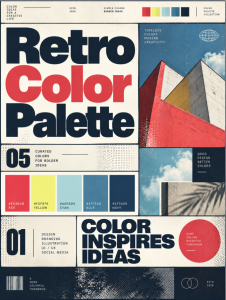 Retro Color Palette: 30 Kombinasi Warna Estetik untuk Desainer