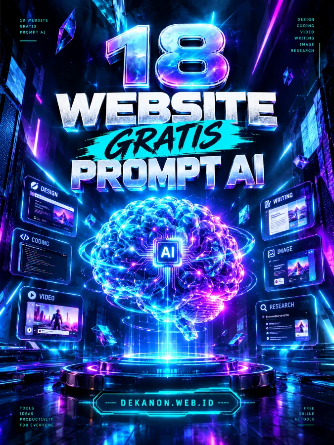 18 Website Gratis untuk Mencari Prompt AI Terbaik: Gambar, Foto, dan Kreativitas
