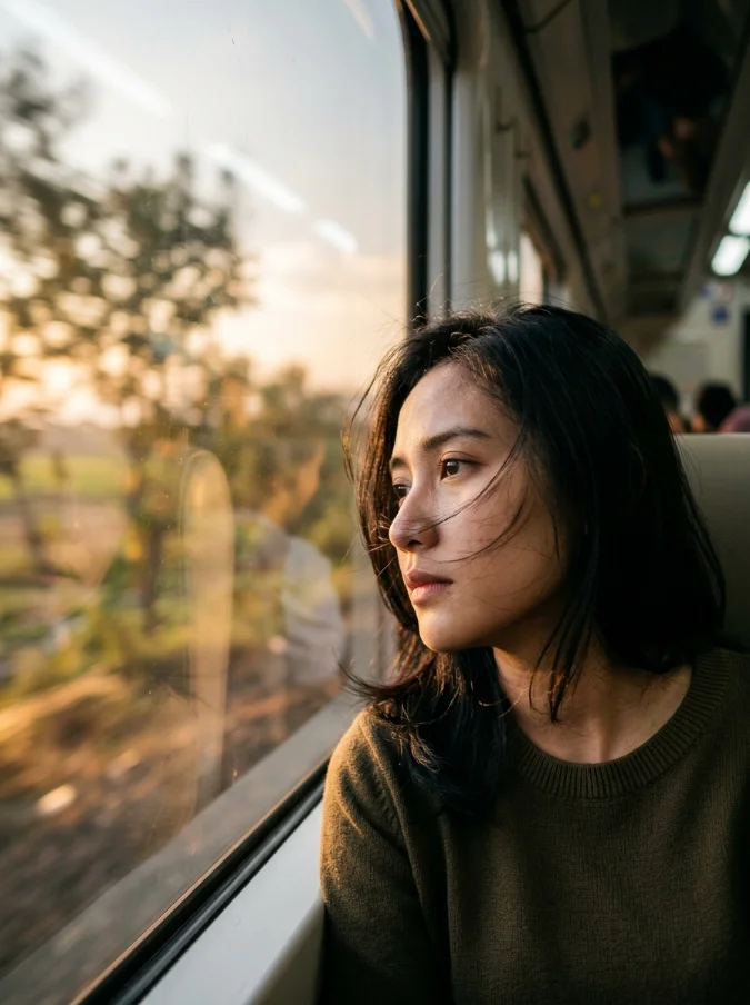 Cahaya Sore di Jendela