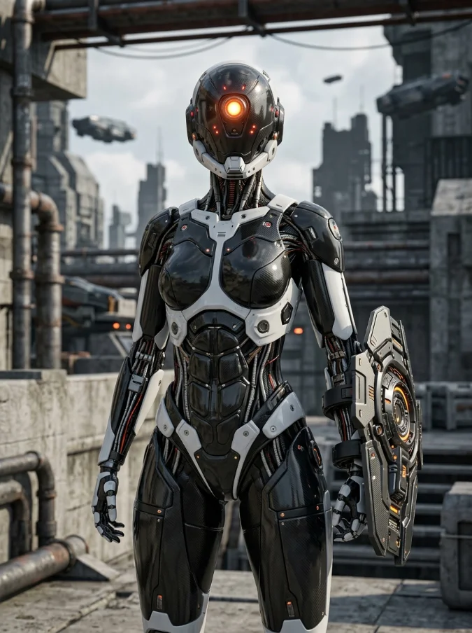 Estetika Industri Cyberpunk