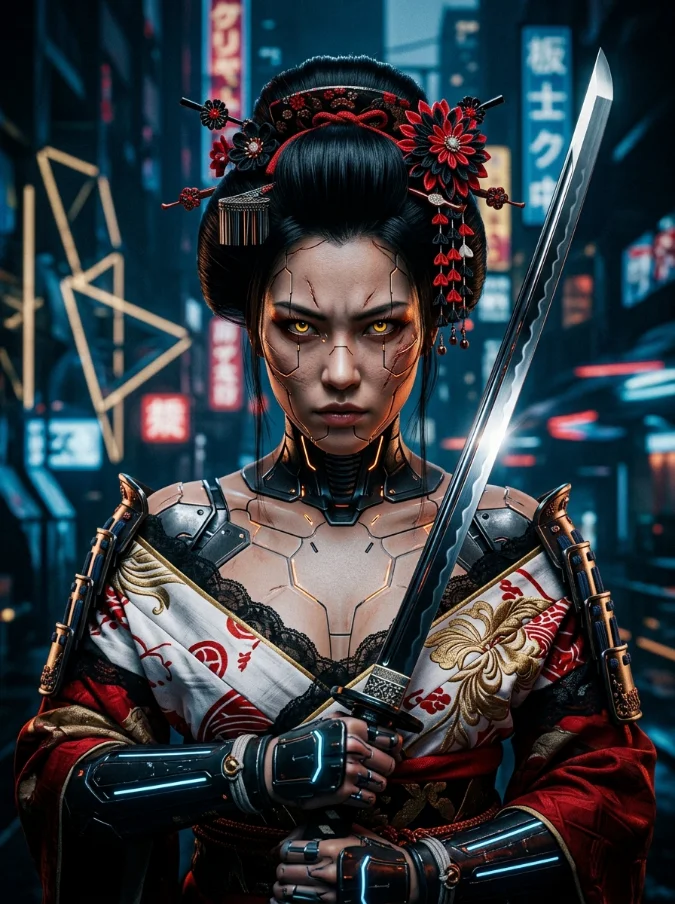 Katana Cyborg